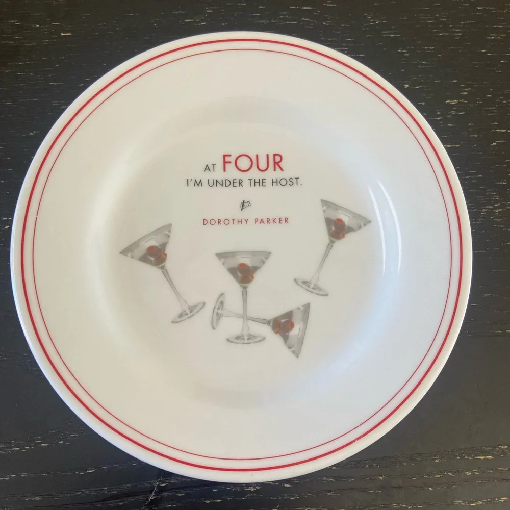 Restoration Hardware Cocktail plates